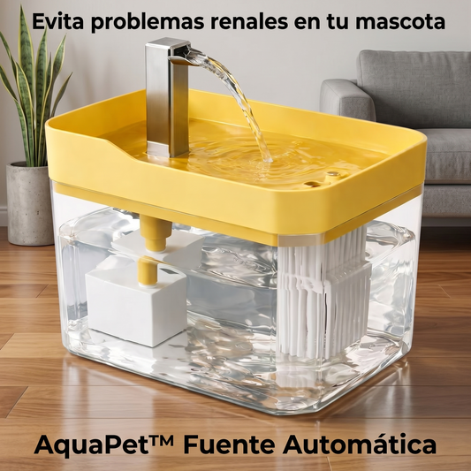 AquaPet™ Fuente Automática [Hidratación saludable para tu mascota]