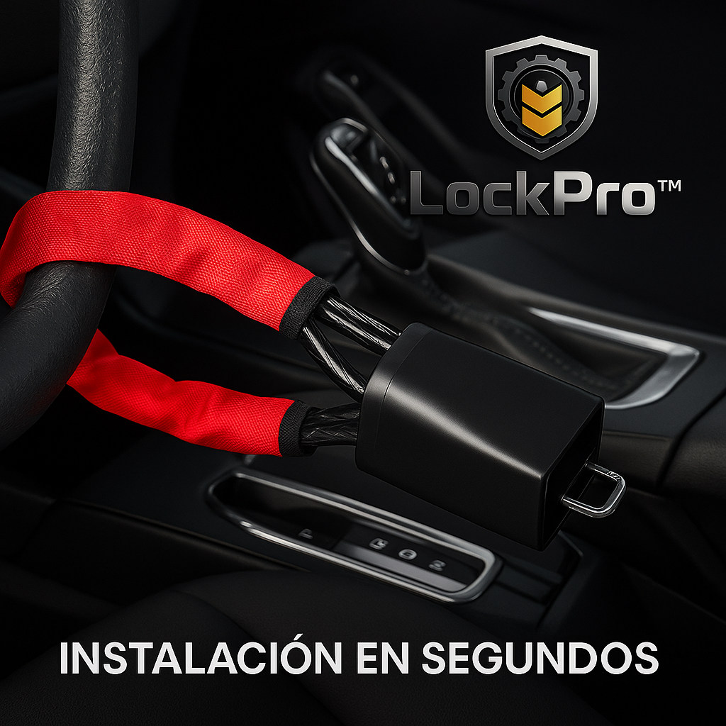 LockPro™ Bloqueador de autos | Protección máxima contra robos
