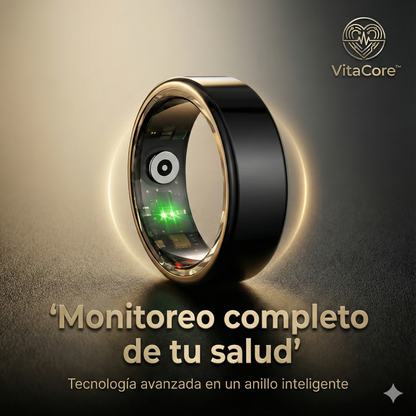 VitaCore™ Anillo Inteligente | Monitoreo completo de tu salud