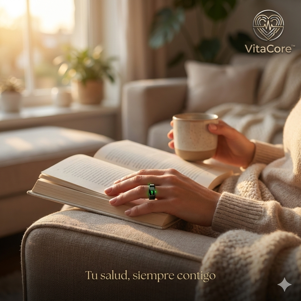 VitaCore™ Anillo Inteligente | Monitoreo completo de tu salud