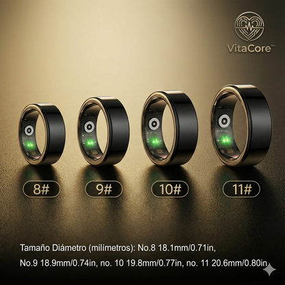 VitaCore™ Anillo Inteligente | Monitoreo completo de tu salud