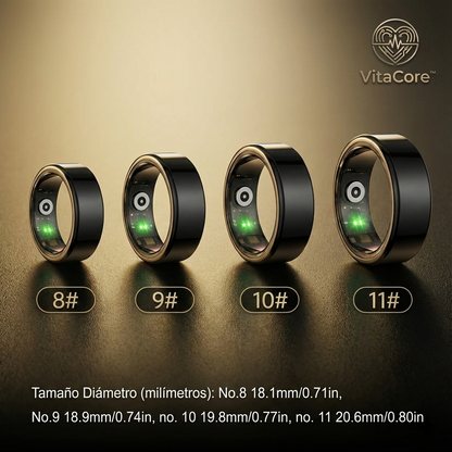 VitaCore™ Anillo Inteligente | Monitoreo completo de tu salud