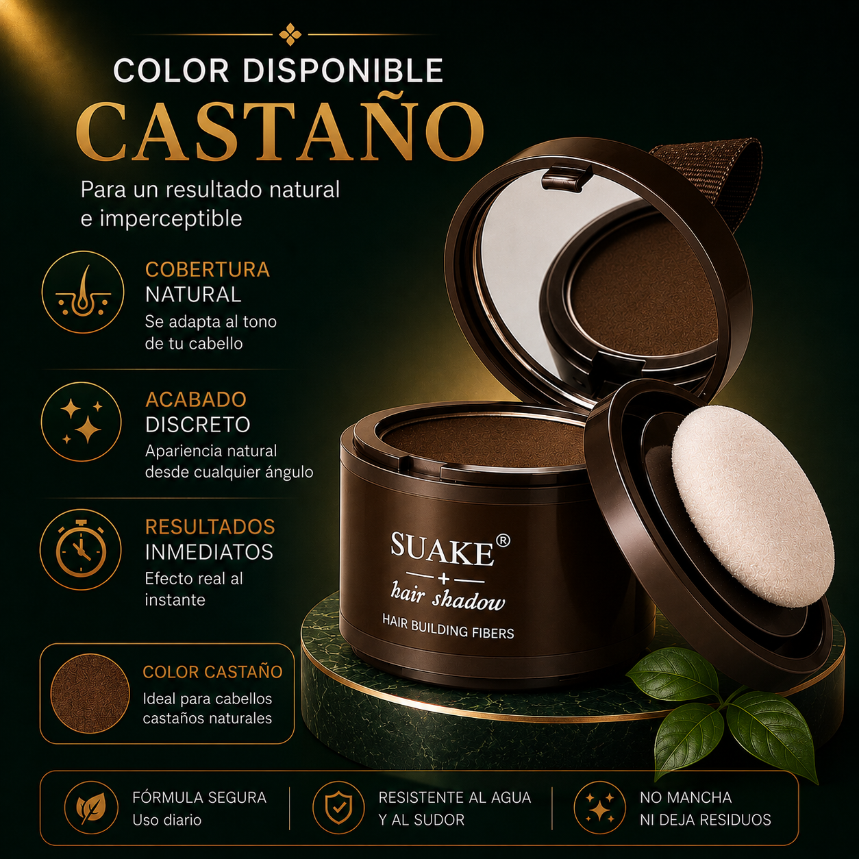 HairShadow™ Sombra Capilar [Cobertura natural e instantánea]