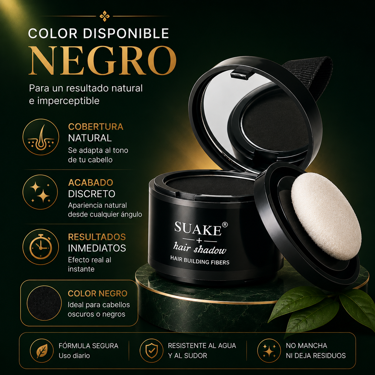 HairShadow™ Sombra Capilar [Cobertura natural e instantánea]