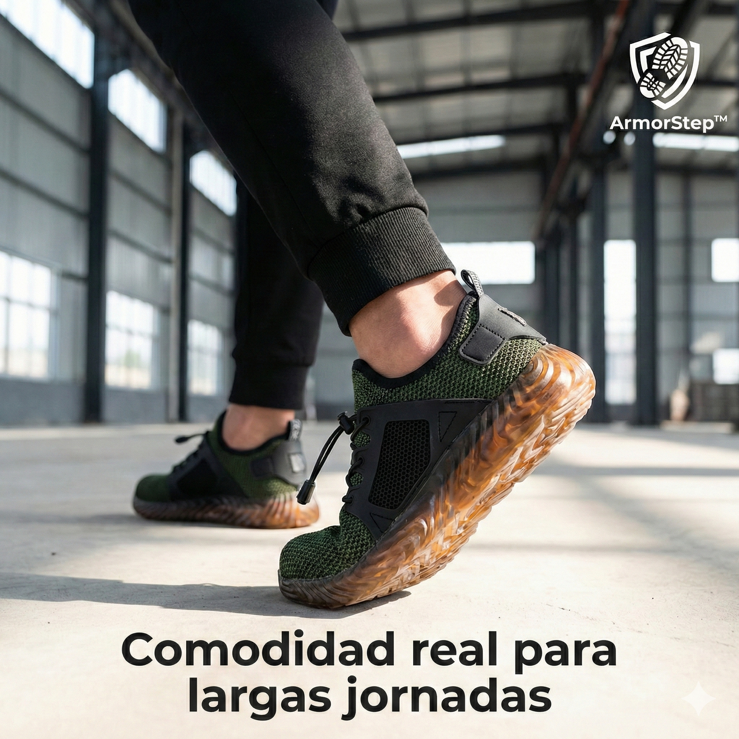 ArmorStep™ Zapatos de Seguridad [Fuerza máxima con comodidad]