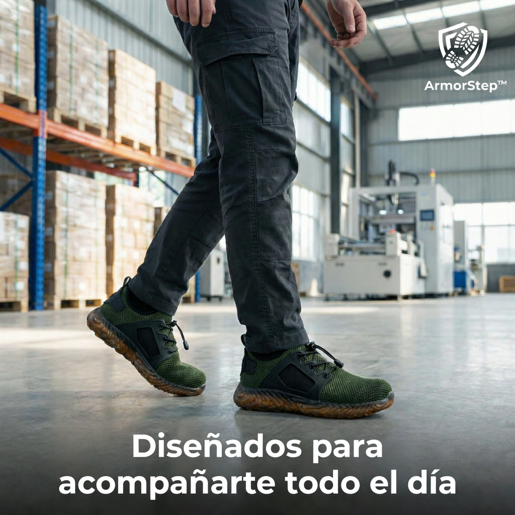 ArmorStep™ Zapatos de Seguridad [Fuerza máxima con comodidad]