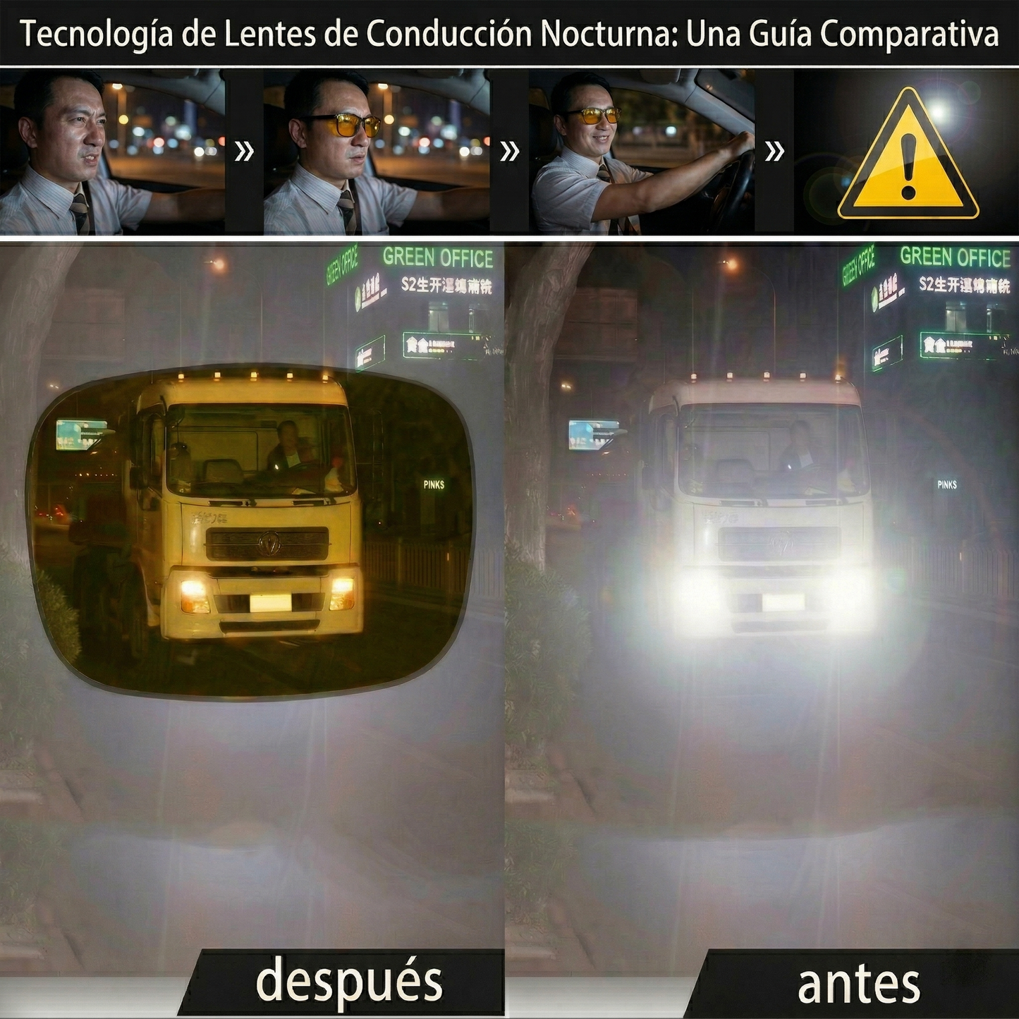 NightDrive™ Gafas Polarizadas [Visión clara y segura por la noche]