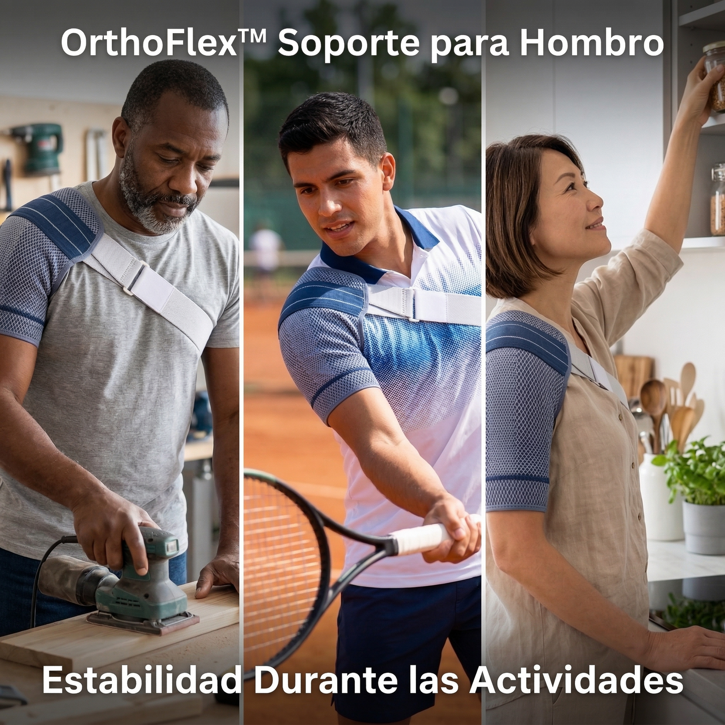 OrthoFlex™ Soporte para Hombro | Protección y alivio al instante